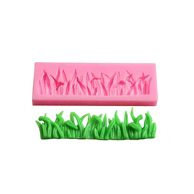 Grass Shaped Silicone Cake Mold Kitchen Baking Mold Sugar Craft Fondant Kitchen Cake Tools Chocolate Mold Cake Decoration Silicone Mold