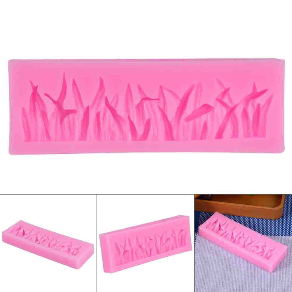 Grass Shaped Silicone Cake Mold Kitchen Baking Mold Sugar Craft Fondant Kitchen Cake Tools Chocolate Mold Cake Decoration Silicone Mold
