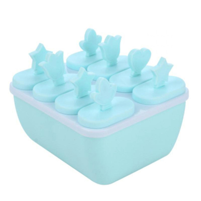 Kitchen Ice Cube Molds Reusable Popsicle Maker DIY Ice Cream Tools Kitchen 6/8 Cell Lolly Mould Tray Bar Tools