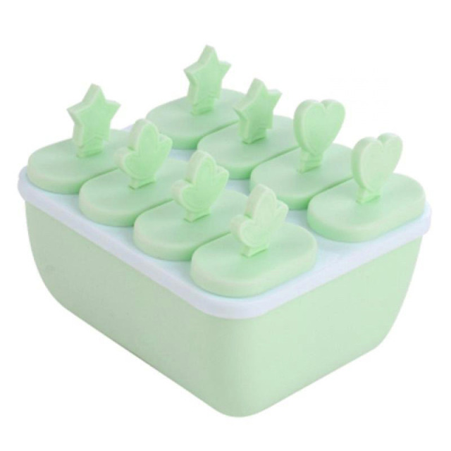 Kitchen Ice Cube Molds Reusable Popsicle Maker DIY Ice Cream Tools Kitchen 6/8 Cell Lolly Mould Tray Bar Tools