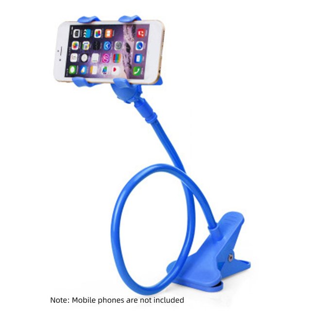 Universal Phone Holder Bed Clip Lazy Flexible Gooseneck Clamp Long Arms Mount for iPhone Android Bed Desk Mobile Phone Holder
