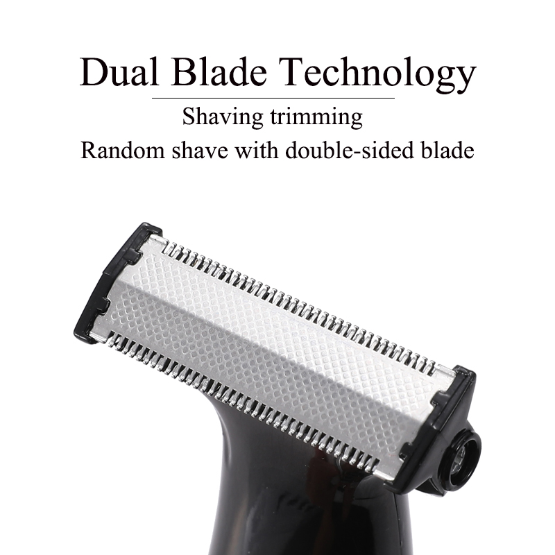 Men's Electric Groin Hair Trimmer Pubic Hair Trimmer Body Grooming Clipper