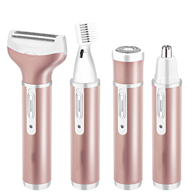 Women Hair Removal  Legs Bikini Facial Nose Ears Eyebrows Body Hair Trimmer Painless Shaver