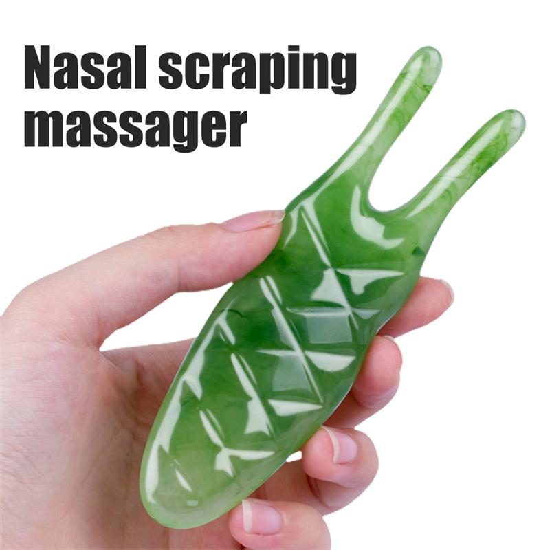 Beautiful Massage Beeswax Guasha Scraping Massage Scraper Face Massager Acupuncture Nose Eye Face Board SPA Massage Tool