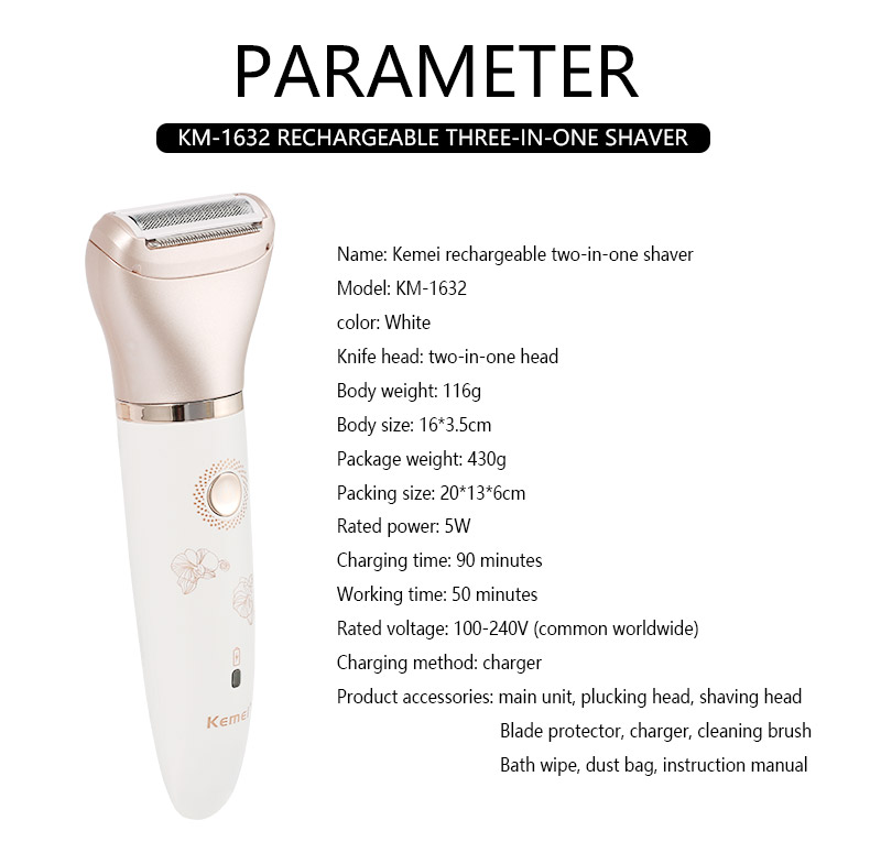 Shaving Bikini Line Place Haircut Electric Women Pubic Hair Shaver Trimmer Female