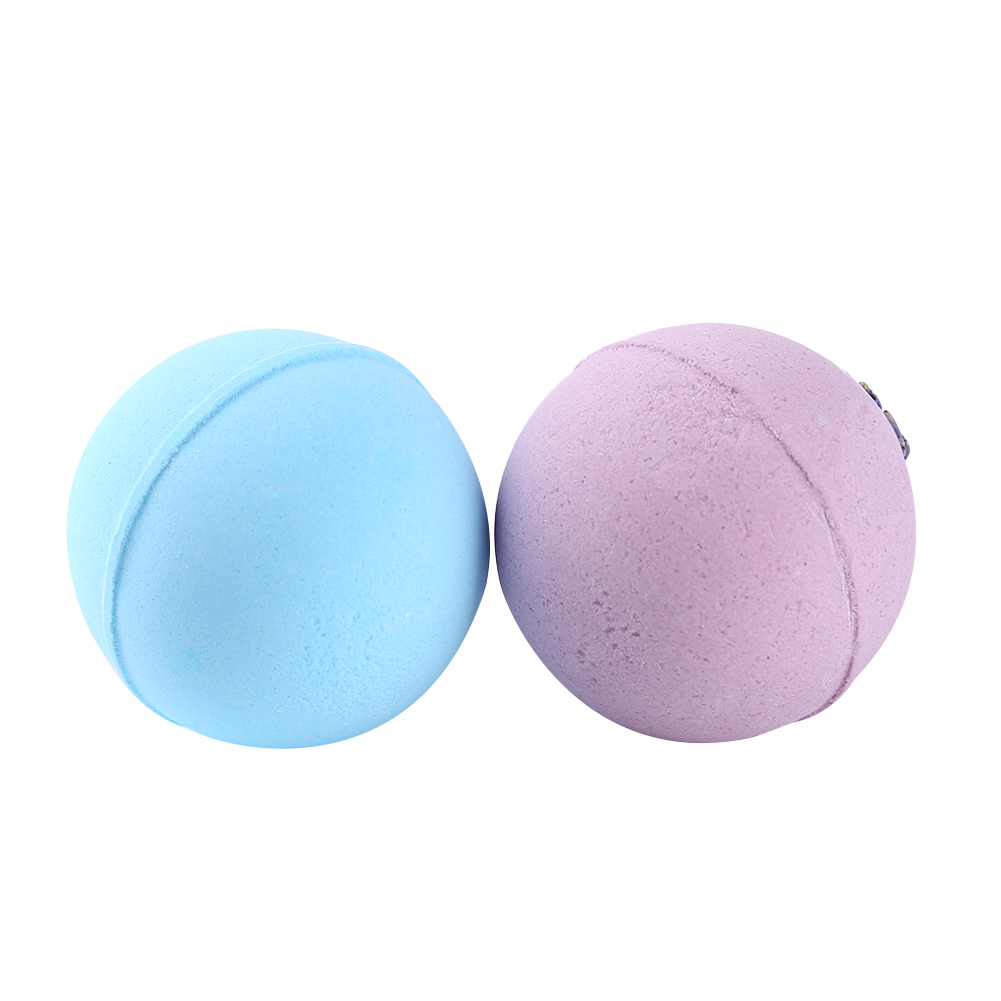 2pcs Rainbow Bubble Ball Bath Salts Bombs Exfoliating Moisturizing Cleaning Bathroom  Products