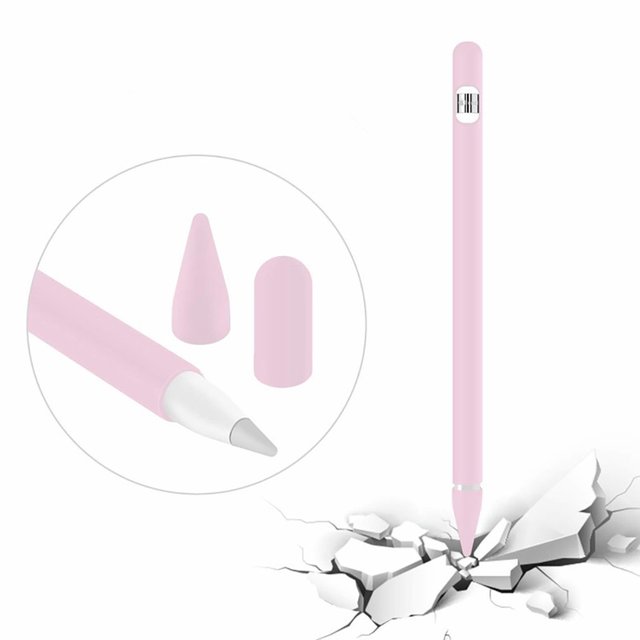 Colorful Soft Silicone Compatible For Apple Pencil Case Compatible For iPad Tablet Touch Pen Stylus Protective Sleeve Cover