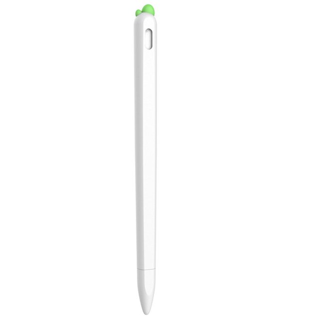 Cute Soft Carrot Silicone Pencil Case For Apple Pencil 1 2 Case For iPad Tablet Touch Pen Stylus  Cartoon  Protective Sleeve