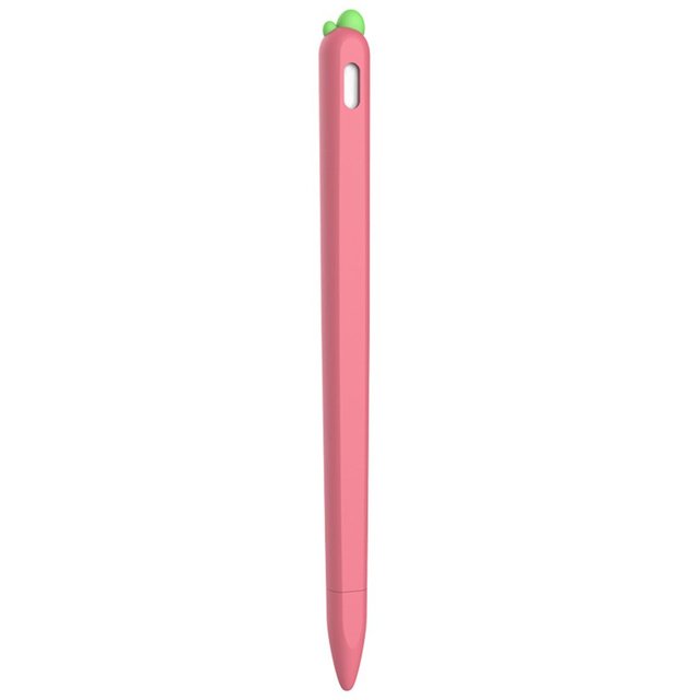 Cute Soft Carrot Silicone Pencil Case For Apple Pencil 1 2 Case For iPad Tablet Touch Pen Stylus  Cartoon  Protective Sleeve