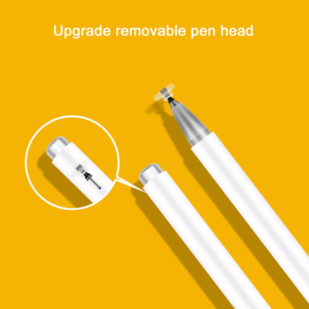 Hot General Stylus Capacitor Durable Pen Disc Magnetic Capacitance Pen Applicable Replaceable Pen Tip Touch Screen Stylus