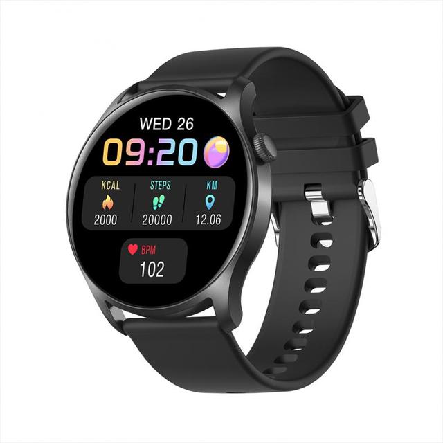 KC08 Smart Watch For Men Fitness Smartwatch IP67 Waterproof Full Touch Sport Band Pedometer Heart Rate Monitor For Android