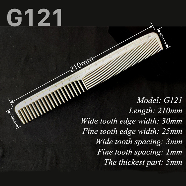Double-sided Laser Scale Hair Comb Resin Haircut Comb Y8 Series Laser Measurement Hairdresser Comb Hairdressing Comb
