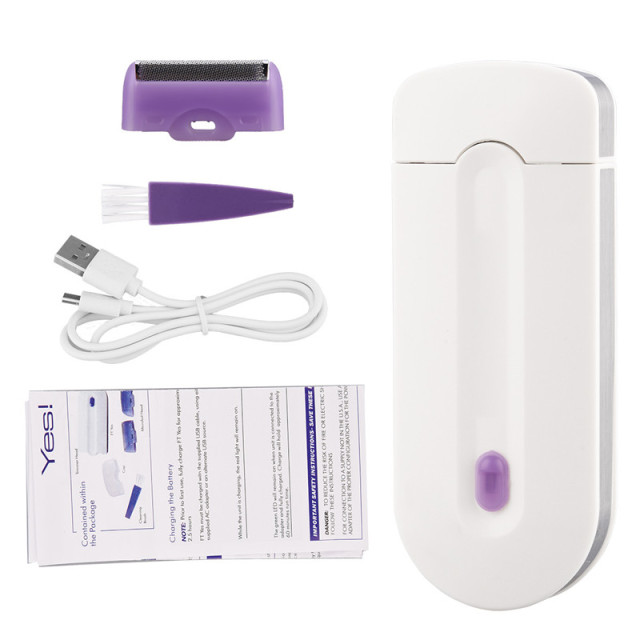 Electric Rechargeable Sense-Light Technology Laser Painless Hair Removal Device Epilator
