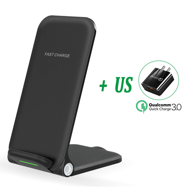 3 In 1 30W Qi Wireless Charger Stand For iPhone 13 12 Samsung Xiaomi Fast Wireless Charging Pad for Apple Watch iWatch AirPods