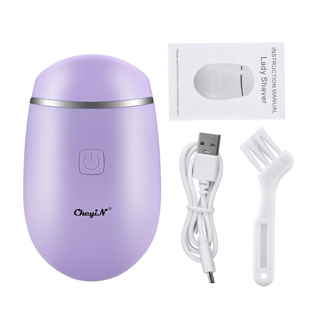Portable Epilator Electric Washable Hair Removal Painless  Face Bikini Electric Depilator
