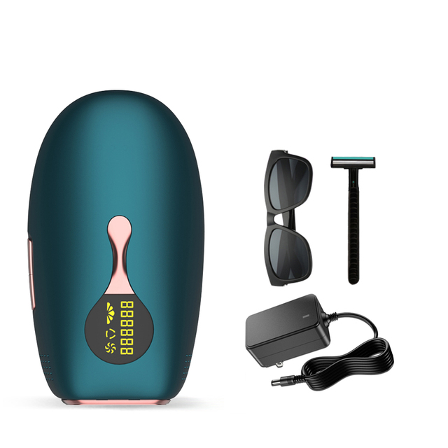 LCD Freezing Point Permanent 5-Level Home Portable Professional Laser Hair Remover
