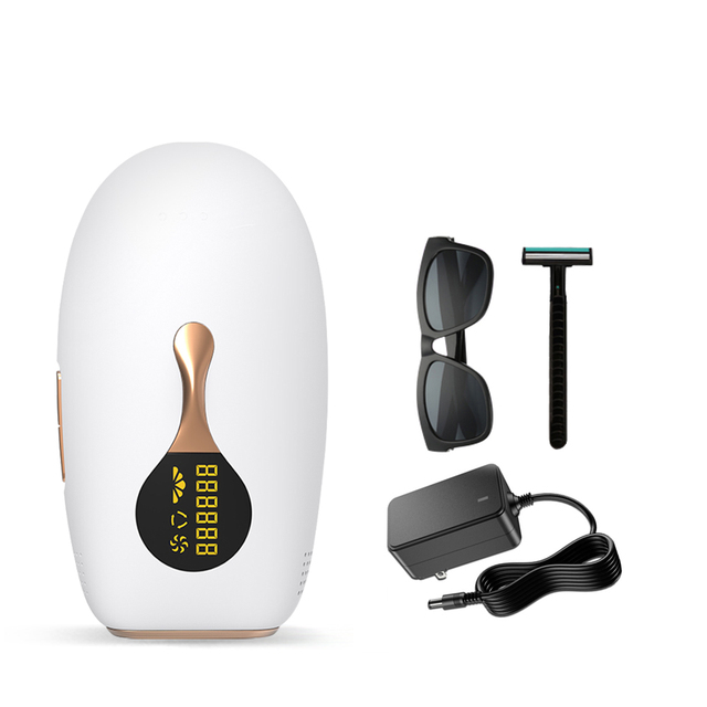 LCD Freezing Point Permanent 5-Level Home Portable Professional Laser Hair Remover