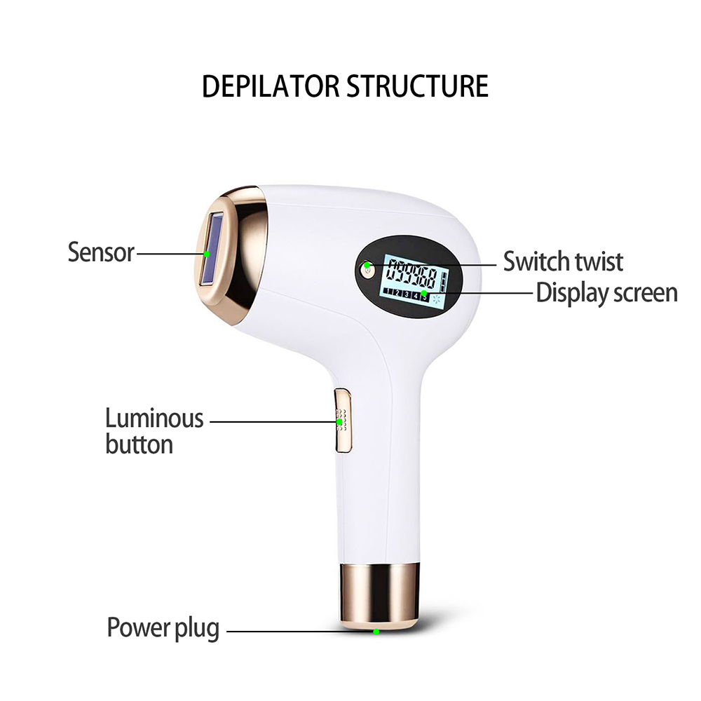 Women's Shaver IPL Laser Epilator Hair Removal for Women Permanent Painless Hair Remover