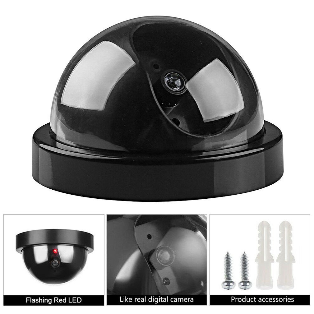 Wifi Fake Dummy Camera Outdoor 4X Digital Zoom AI Human Detect Wireless Camera Security CCTV Anti-theft Surveillance Camera