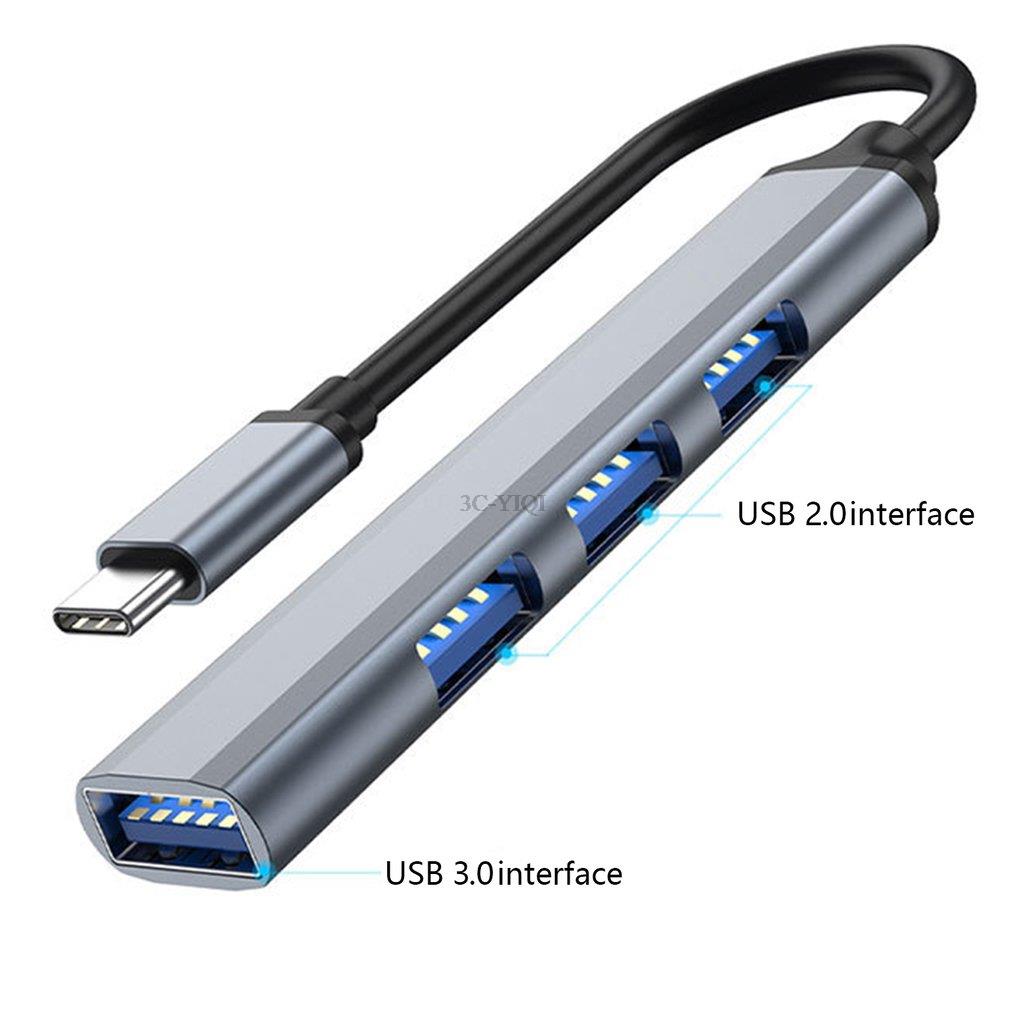 Type C USB C HUB 3.0 3.1 4 Docking Stations Port Multi Splitter Adapter OTG For Lenovo HUAWEI Xiaomi Macbook Pro 15 Air Pro Accessories USB Hub