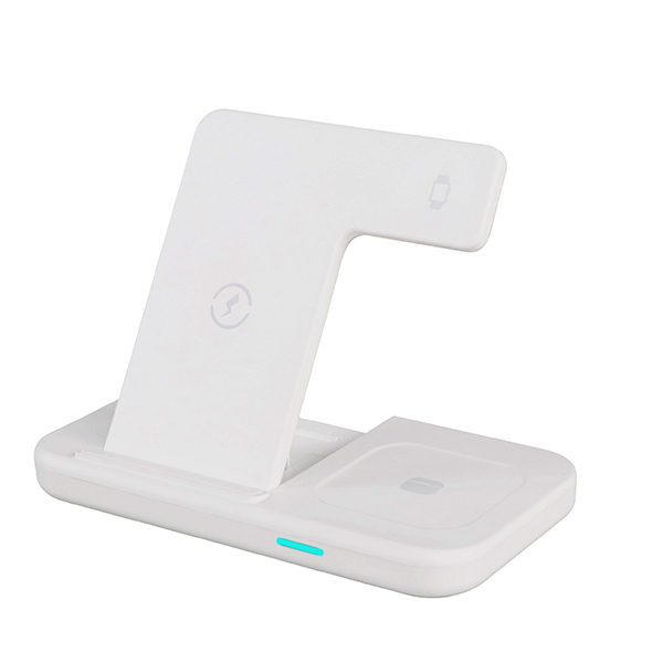 30W Wireless Charger Stand For iPhone 13 Samsung Xiaomi 3 in 1 Qi Fast Charge Dock Station Pad for Airpods Apple Watch Foldable