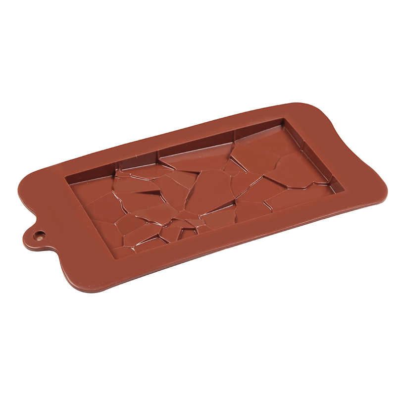 Silicone Chocolate Mold Fragment Shape Baking Tools Non-Stick Silicone Cake Mould Jelly Candy 3D DIY Molds Kitchen Accessories