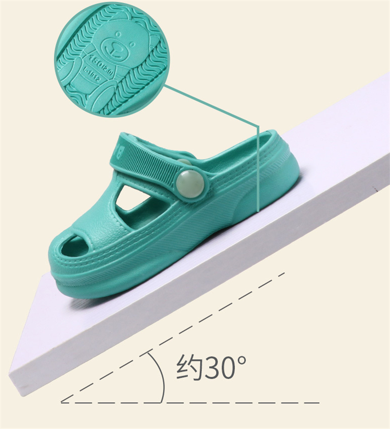 New Baby Boys Girls Fashion Kid Hole Shoes Non-slip Summer Beach Accessory Casual Slippers Children Sandals