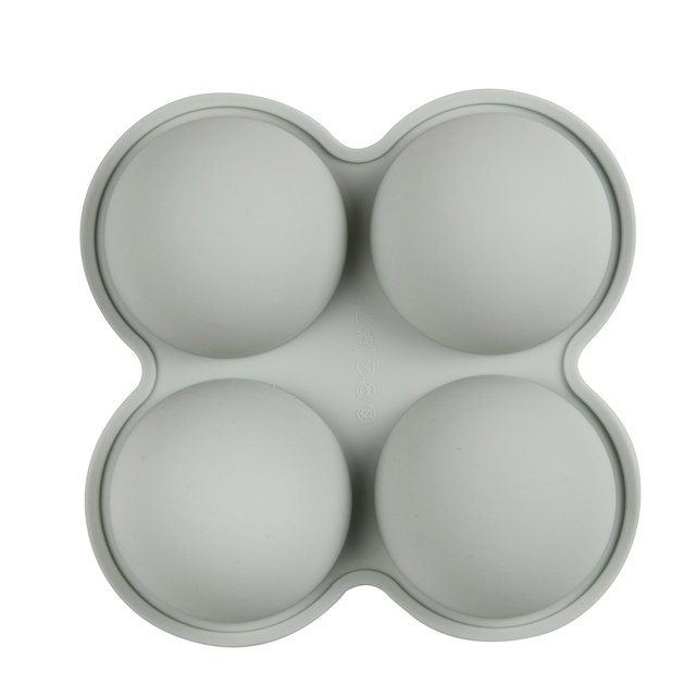 4 holes Chocolate Sphere Mold Half Ball Mold Hemisphere Shape Silicone Chocolate Cake Mousse Dessert Baking Pastry Bakeware