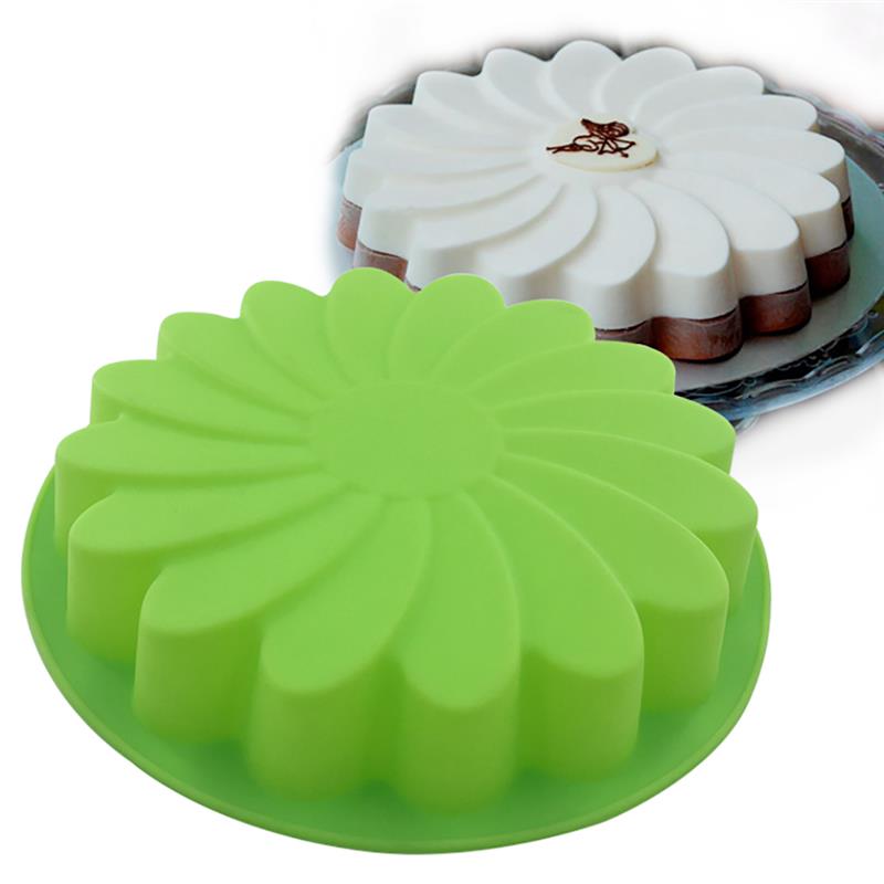 Cake-Molds Cake-Decorating-Tool Dessert Pastry Kitchen-Accessories 3d Silicone Sunflower-Baking-Dish-Bakeware
