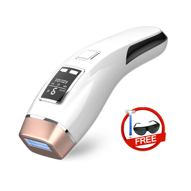 4in1 IPL Hair Removal Laser Epilator 999000 Flash Cooling LCD Acne Treatment