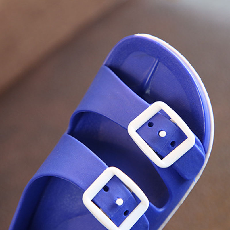Children's Summer Boys Sandals PVC Baby Shoes Kids Flat Beach Shoes Sports Soft Non-slip Casual Toddler Sandals