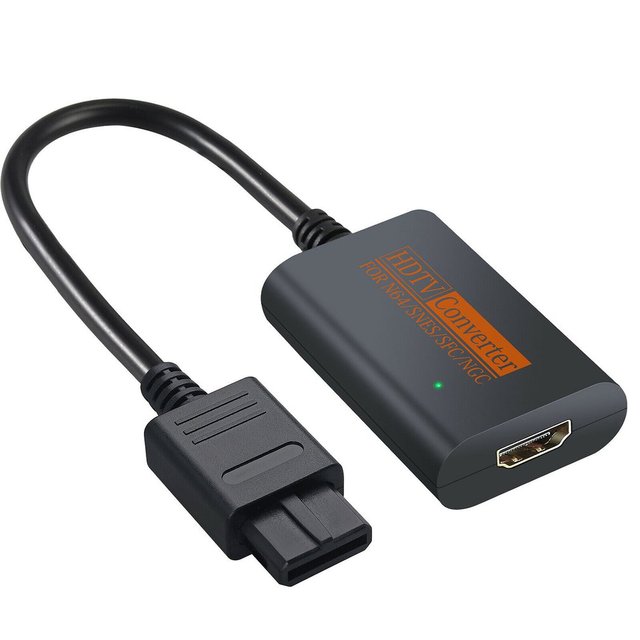 for Nintendo 64 Super Famicom SFC Super NES SNES GameCube to HDMI-compatible AV Adapter 720P HD Audio Video Cable Converter for HDTV