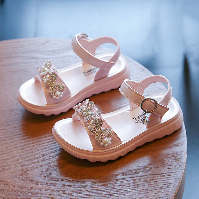 Cute baby girl summer sandals on sale