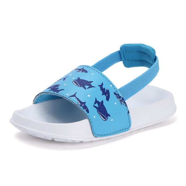 Kids Sandals for Boys Girls Beach Summer Open Toe Baby Slides Children Lightweight Water Shoes Toddler Sandals