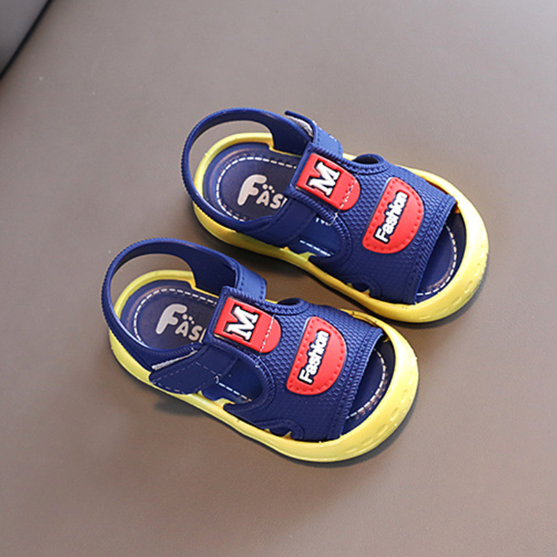 Breathable Summer Baby Girls Sandals, Toddlers  Solid Color Open Toe Soft  Sole Shoes Sport Infant Prewalker for Gils Boys