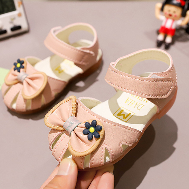 baby toddler sandals kids girls sandals soft bottom baby shoes children infant princess flower girls shoes sandals