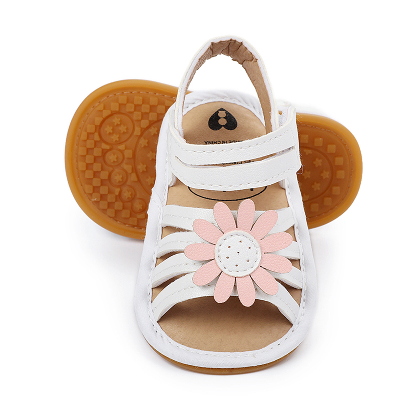0-18 Months Newborn Princess Shoes Summer Children Toddler Baby Girls Flower Gladiator Sandals Princess Shoes Prewalker Zapatos