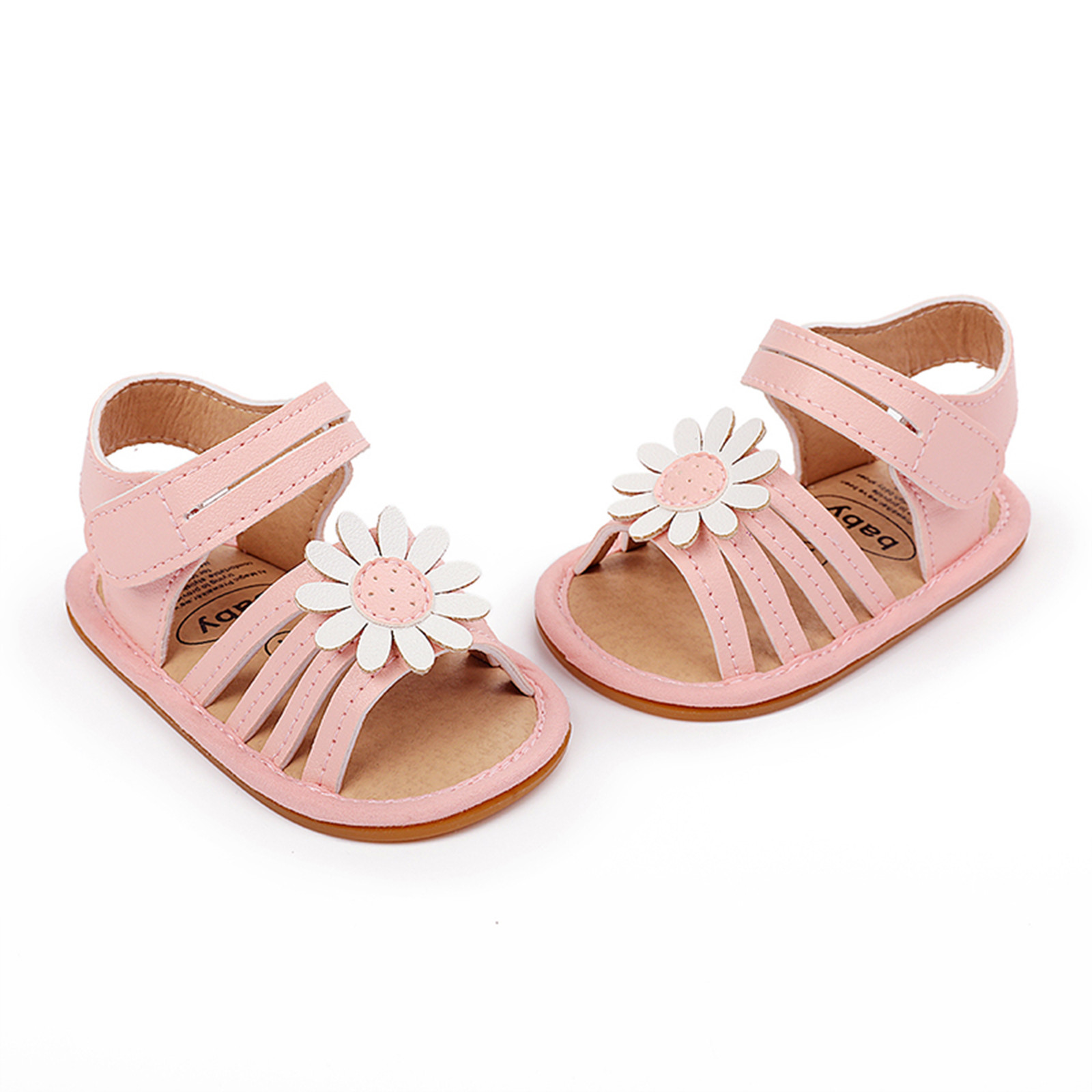0-18 Months Newborn Princess Shoes Summer Children Toddler Baby Girls Flower Gladiator Sandals Princess Shoes Prewalker Zapatos