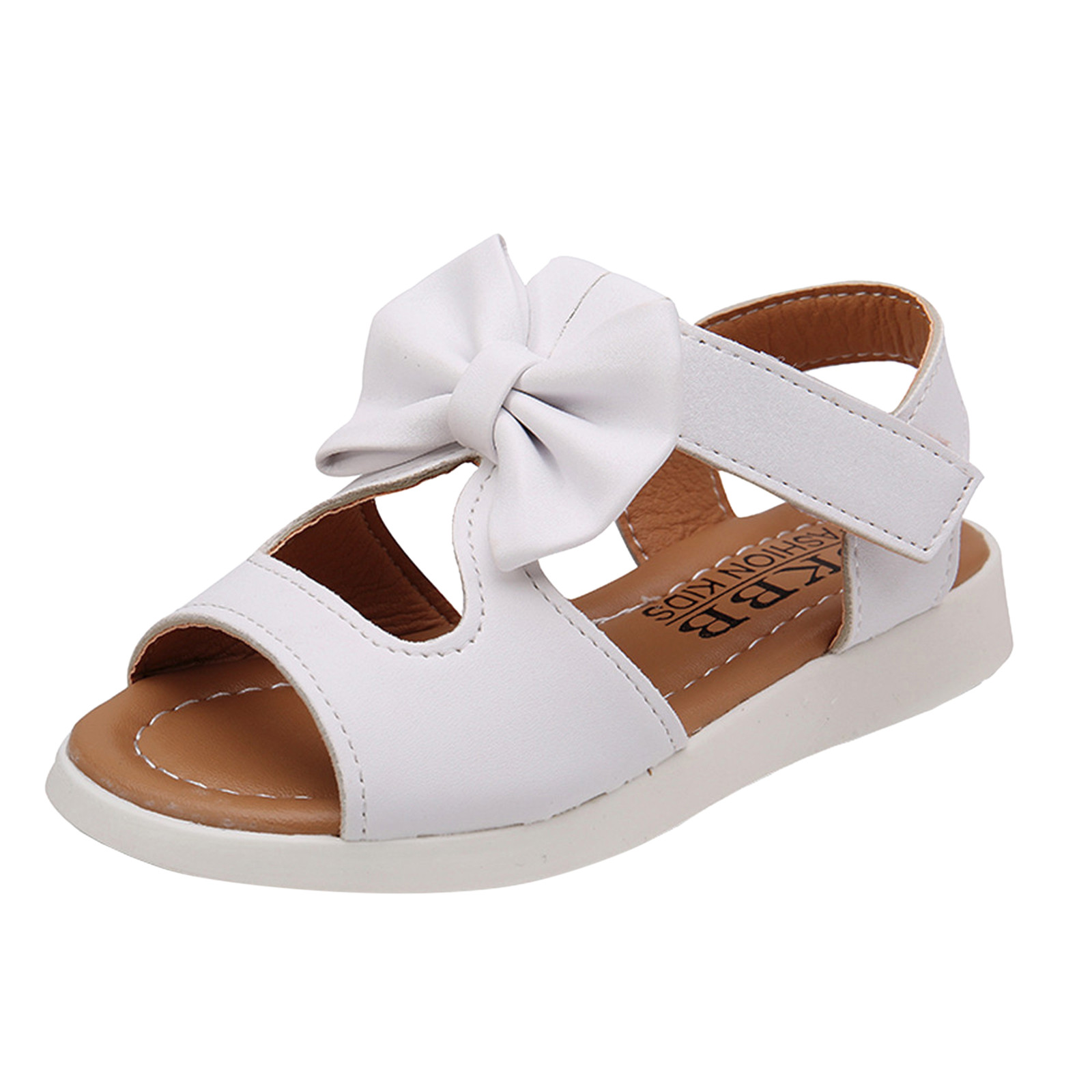 Toddler Kids Cute Shoe Hook Soft Sole Children Summer Sandals Bowknot Girls Flat Princess Shoes Simple Comfty Casual Shoe