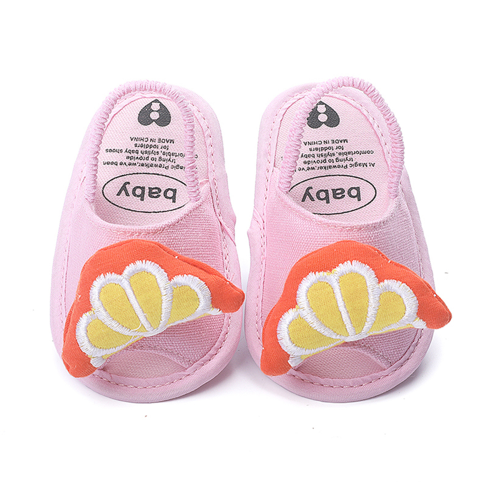0-18 Months Newborn Crib Shoes Summer Children Toddler Baby Girls Open Toe Sandals Princess Shoes Kids Prewalker Zapatos