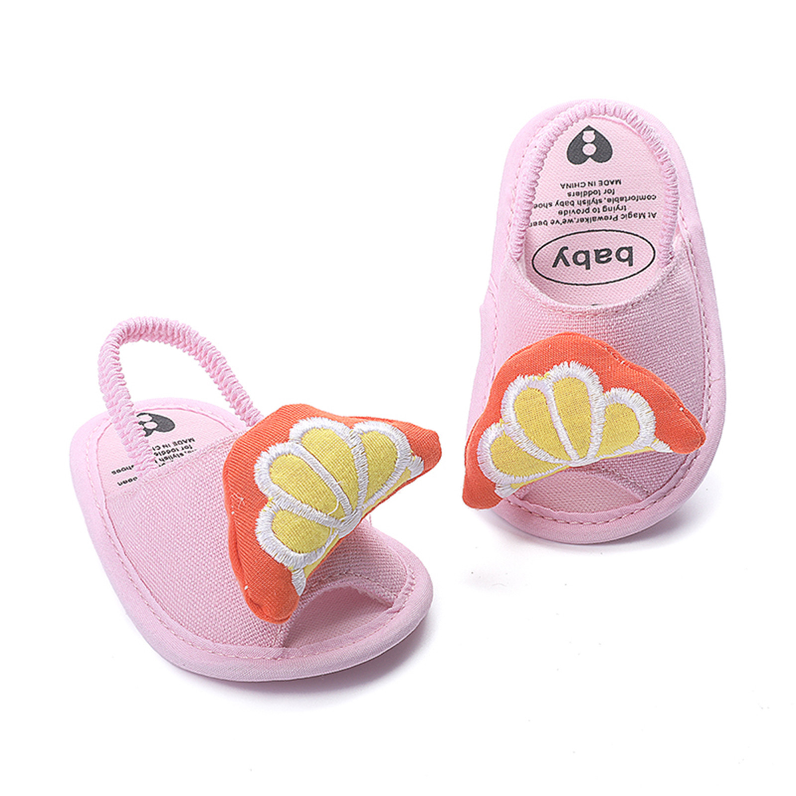 0-18 Months Newborn Crib Shoes Summer Children Toddler Baby Girls Open Toe Sandals Princess Shoes Kids Prewalker Zapatos