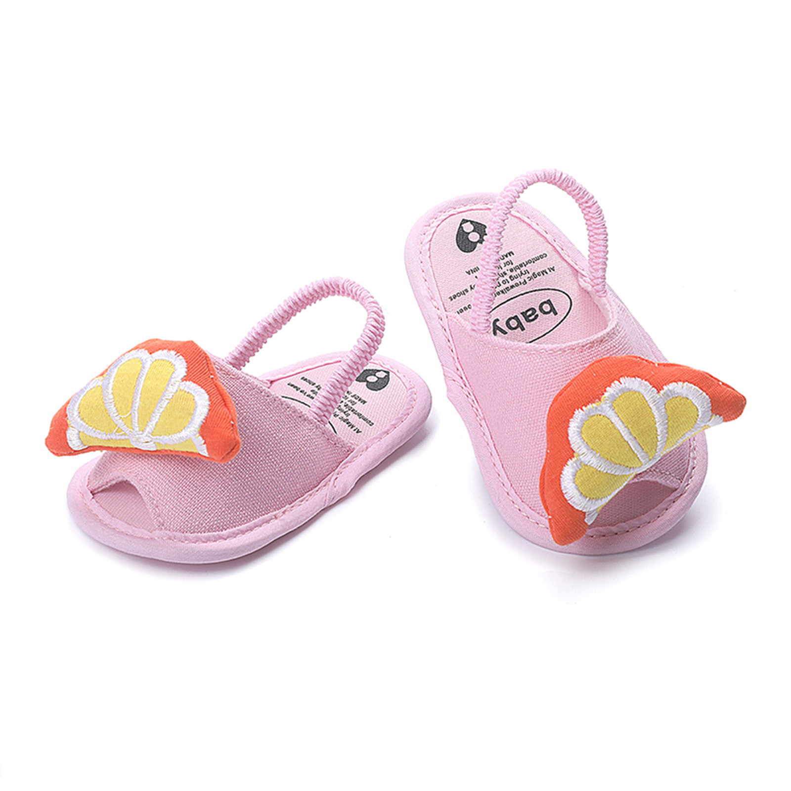 0-18 Months Newborn Crib Shoes Summer Children Toddler Baby Girls Open Toe Sandals Princess Shoes Kids Prewalker Zapatos