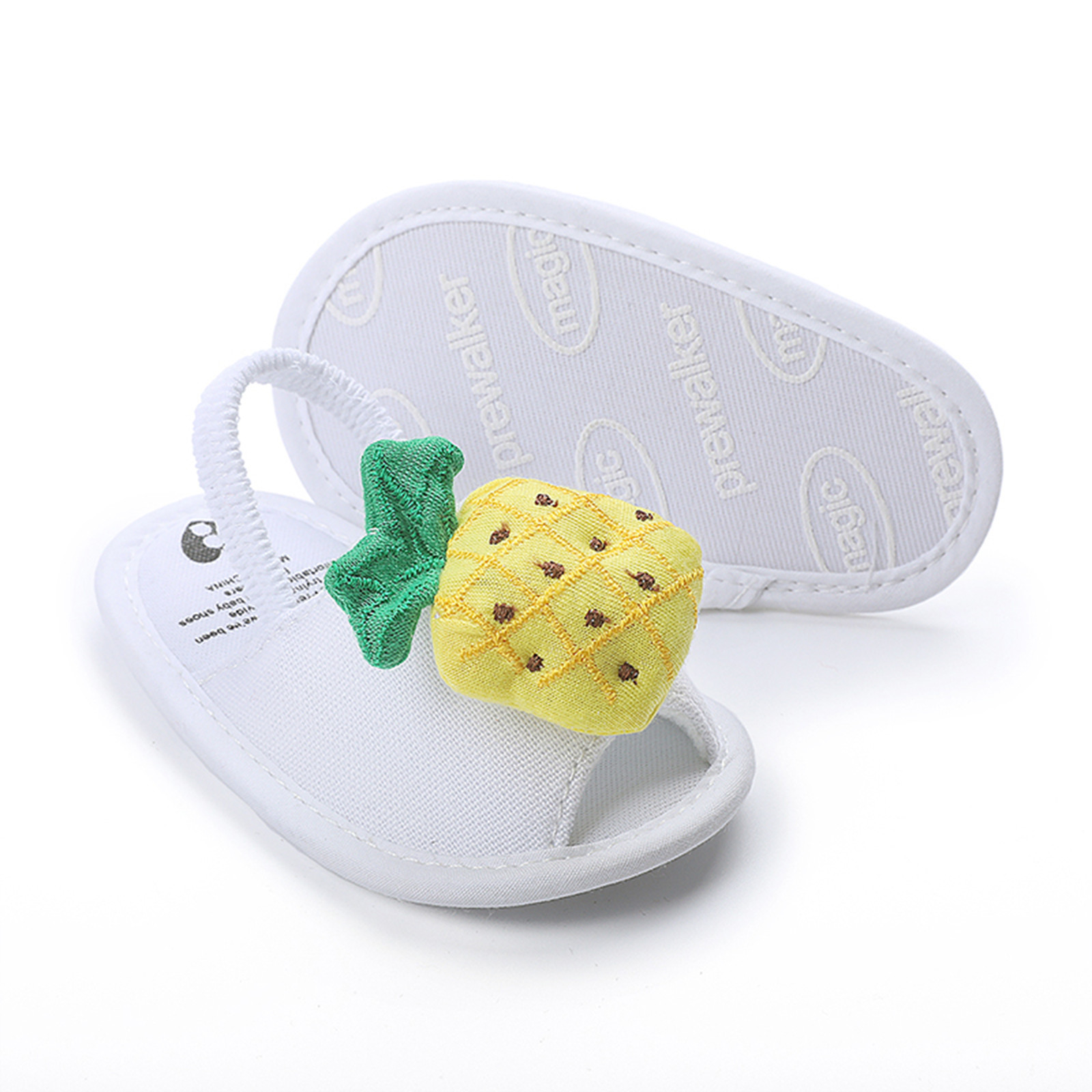 0-18 Months Newborn Crib Shoes Summer Children Toddler Baby Girls Open Toe Sandals Princess Shoes Kids Prewalker Zapatos