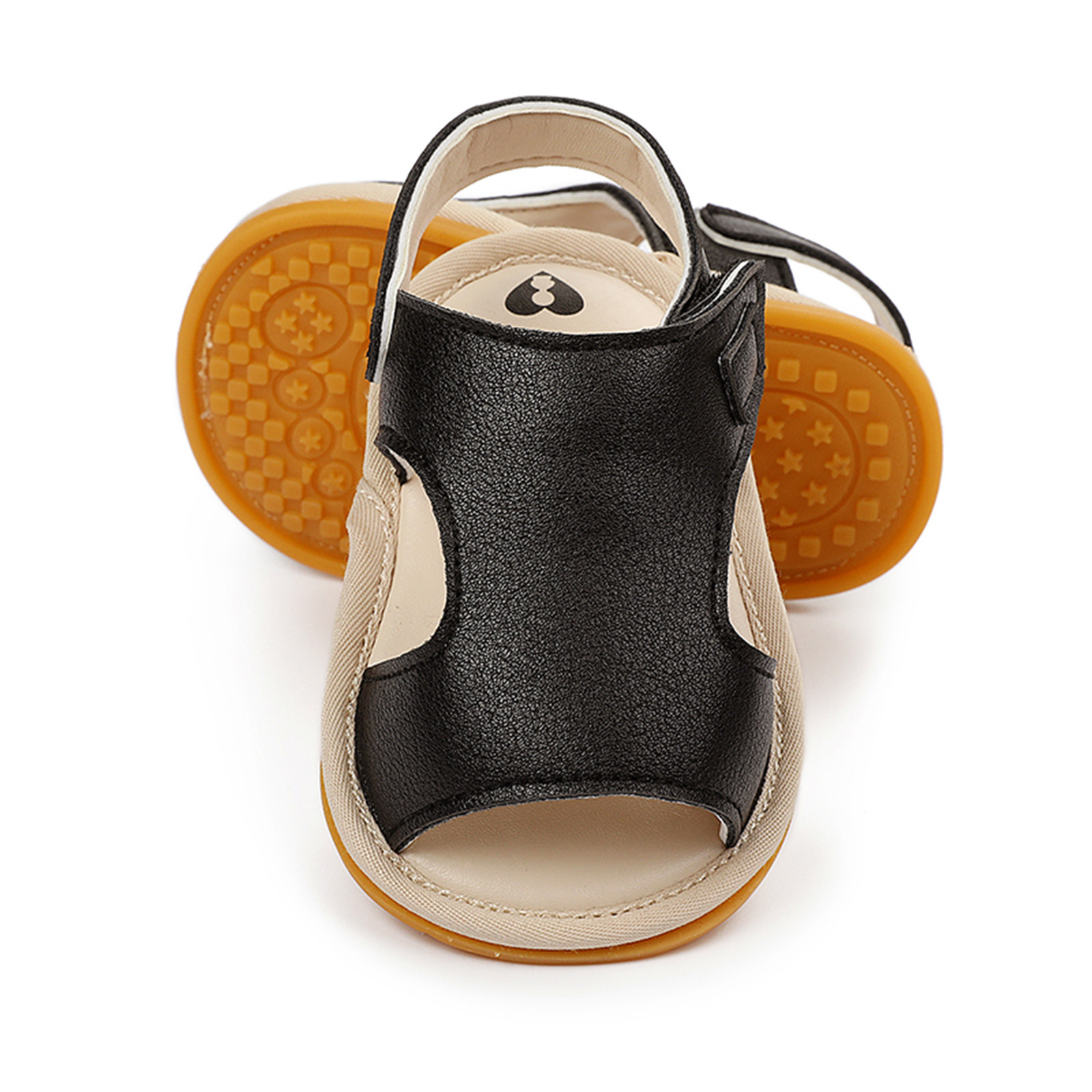 Summer Soft Sole Cork Shoes Sandals Children Toddler Baby Girls Boys Solid Beach Shoes Gladiator Sandals Prewalker Flat Sandals