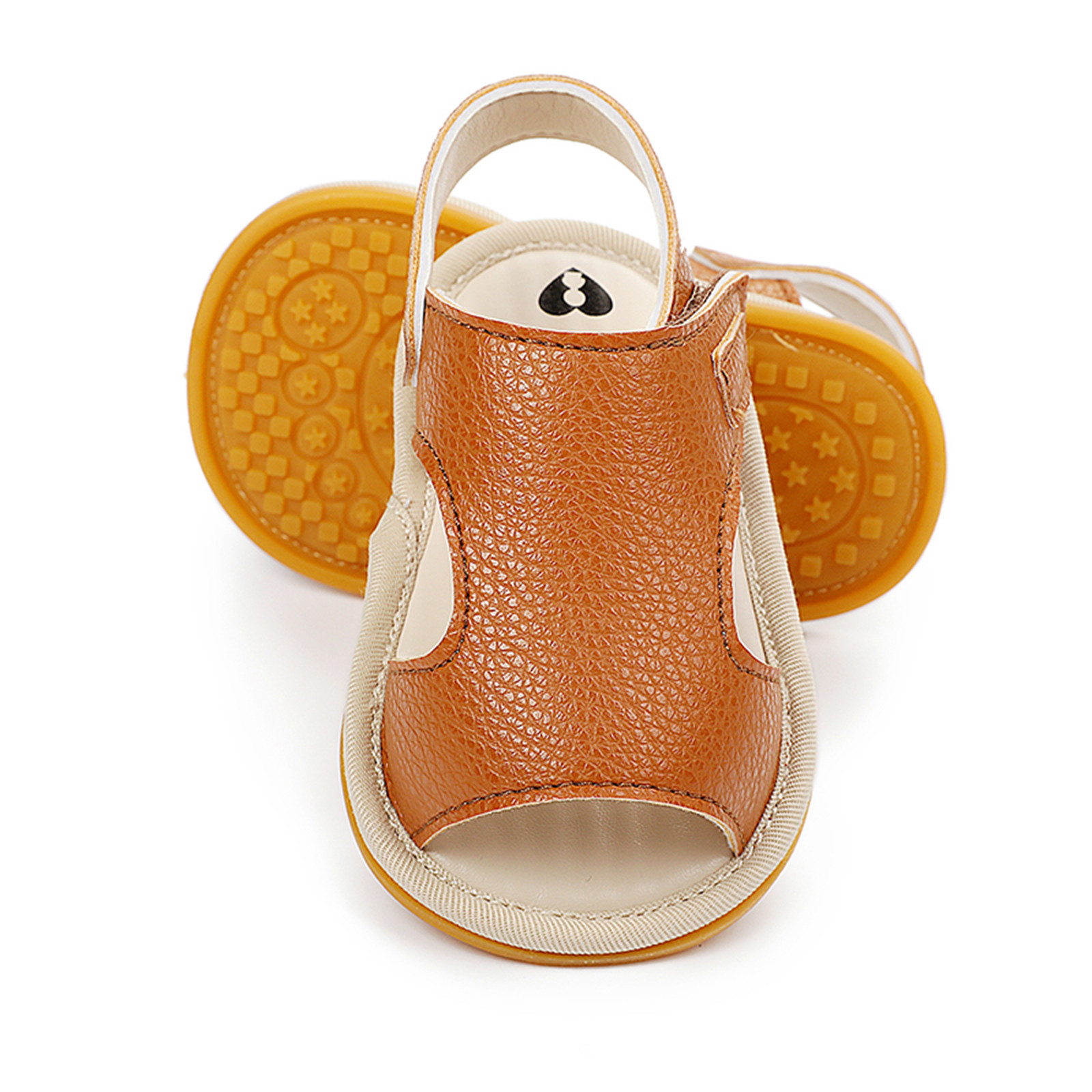 Summer Soft Sole Cork Shoes Sandals Children Toddler Baby Girls Boys Solid Beach Shoes Gladiator Sandals Prewalker Flat Sandals