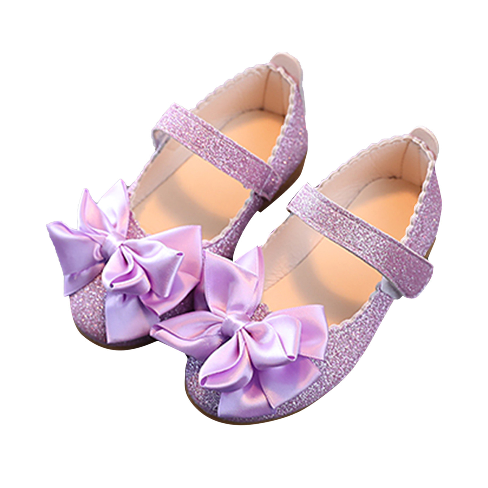 Summer Girls Sandals Infant Kids Baby Girls Bling Bowknot Shoes Single Princess Shoes Sandals Dancing Shoes Flat Heel Sandals