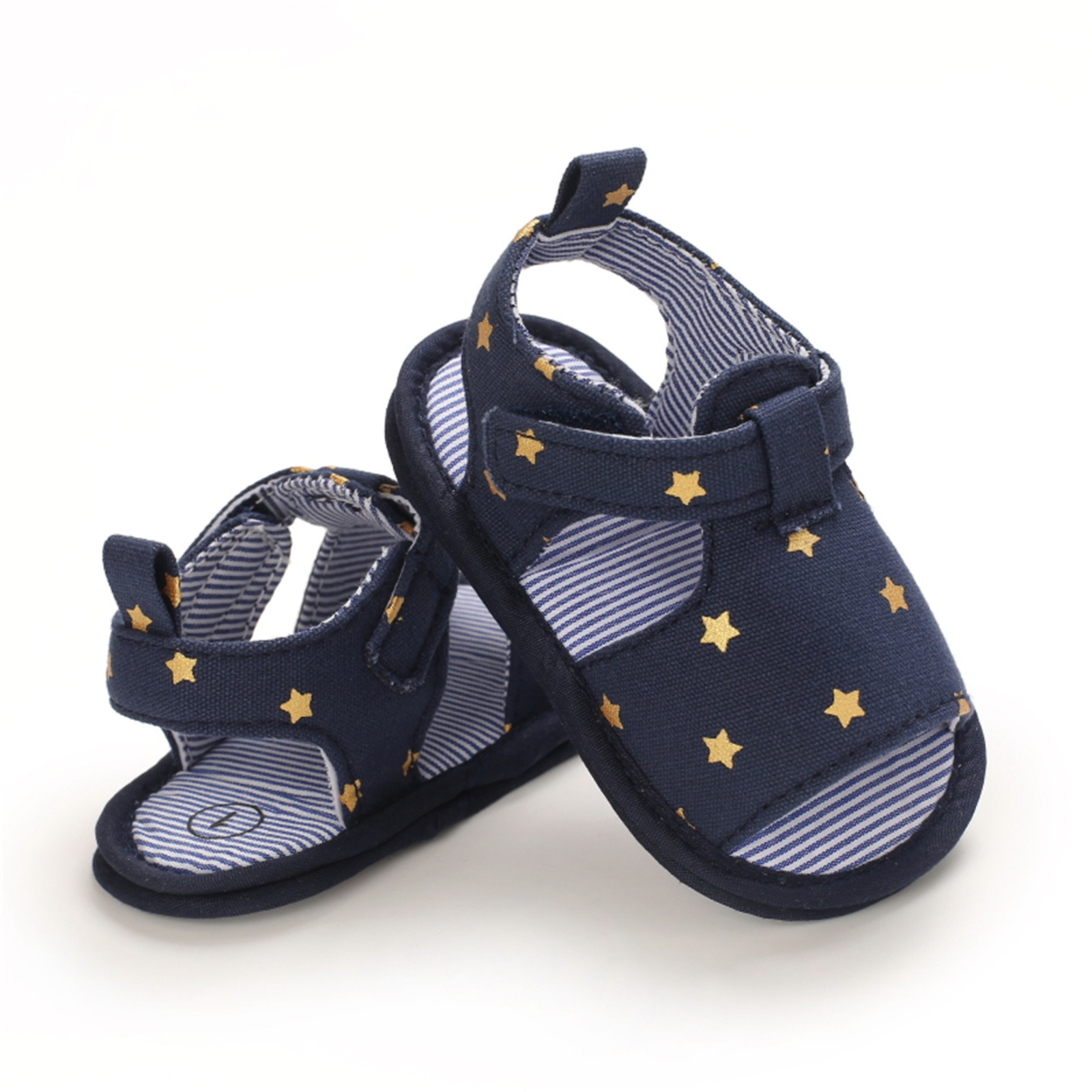 Toddler Baby Clothes Peep Toe Fashion Sandal Summer Flower Hollow Soft Anti-slip Crib Shoes Sandals Prewalker Hook Loop Shoes