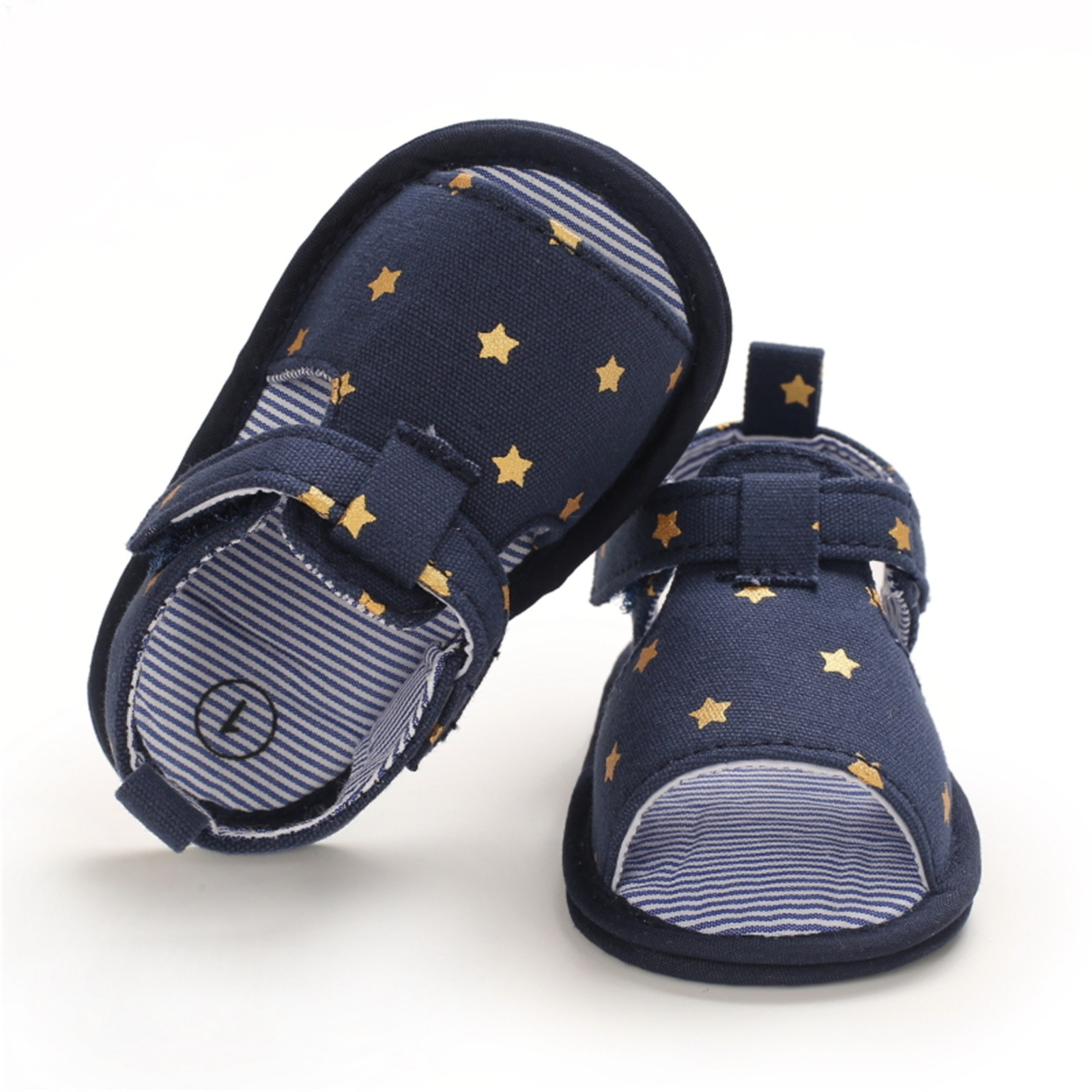 Toddler Baby Clothes Peep Toe Fashion Sandal Summer Flower Hollow Soft Anti-slip Crib Shoes Sandals Prewalker Hook Loop Shoes