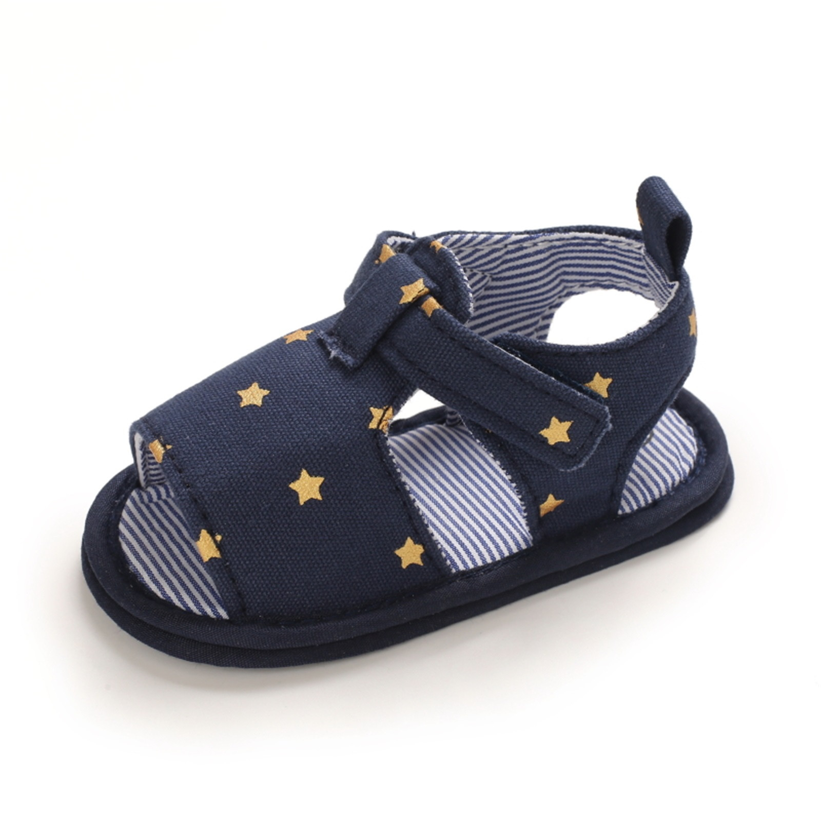 Toddler Baby Clothes Peep Toe Fashion Sandal Summer Flower Hollow Soft Anti-slip Crib Shoes Sandals Prewalker Hook Loop Shoes