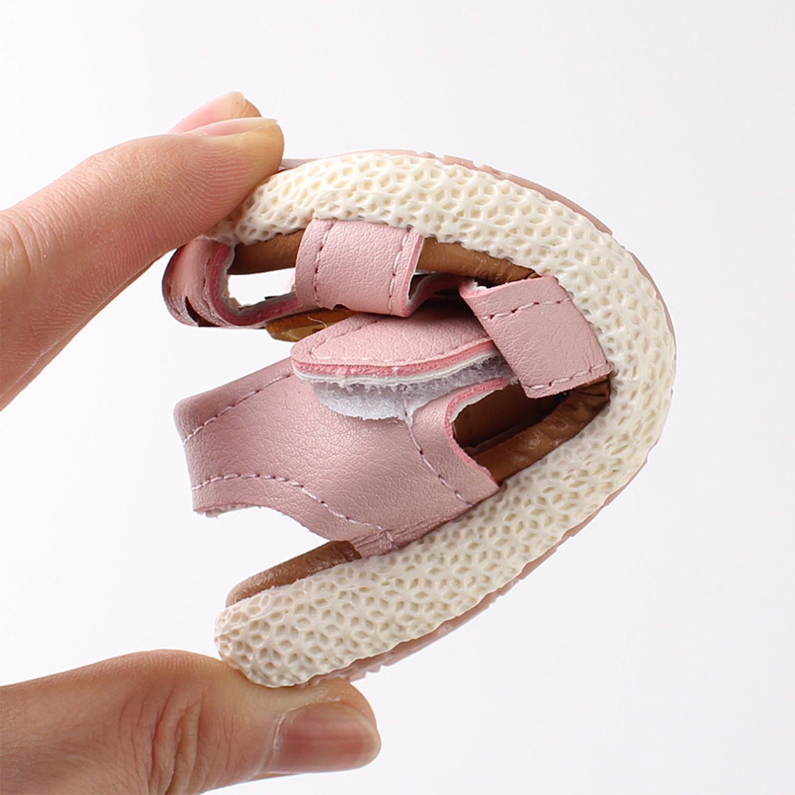 Spring And Summer Boys And Girls Toddler Sandals Flowers Hollow Light Breathable And Comfortable Squeaker Shoes Toddler Boys